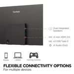 ViewSonic 15.6" 4K Ultra HD 60Hz LED Monitor, Black (VX1655-4K-OLED)
