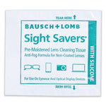 Sight Savers Pre-Moistened Anti-Fog Tissues With Silicone, 8 X 5, 100/box