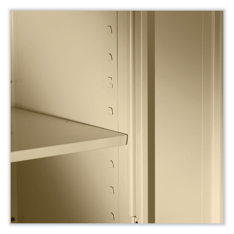 72" High Standard Cabinet (Unassembled), 36w x 18d x 72h, Black