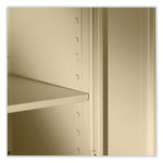 72" High Standard Cabinet (Assembled), 36w x 18d x 72h, Black