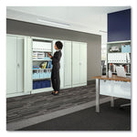 72" High Standard Cabinet (Unassembled), 36w x 18d x 72h, Black
