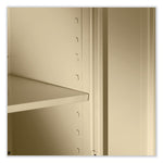 72" High Standard Cabinet (Unassembled), 36w x 18d x 72h, Light Gray