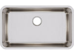 Elkay Lustertone Classic Single-Bowl Undermount Sink, 10" x 30.5" x 18.5", Stainless Steel, Lustrous Satin (ELUH281610)