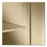 78" High Deluxe Cabinet, 36w X 18d X 78h, Light Gray