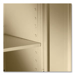 72" High Standard Cabinet (Assembled), 36w x 18d x 72h, Light Gray