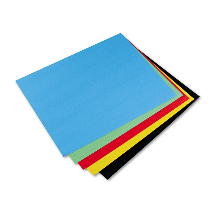 Four-Ply Railroad Board, 22 X 28, Assorted, 25/carton
