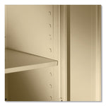72" High Standard Cabinet (Unassembled), 36w x 18d x 72h, Putty