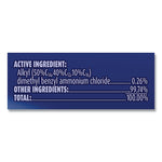 Disinfecting Wipes, 1-Ply, 7 x 7.25, Lemon and Lime Blossom, White, 80 Wipes/Canister, 3 Canisters/Pack, 2 Packs/Carton