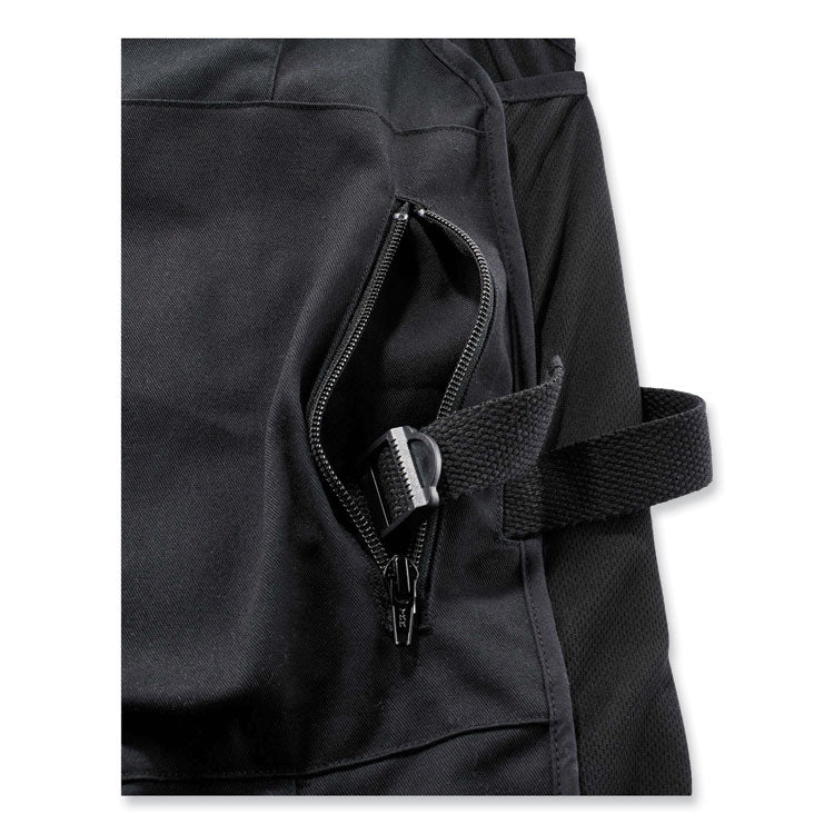 Chill-Its 6255 Lightweight Phase Change Cooling Vest, Cotton/Polyester, Small/Medium, Black