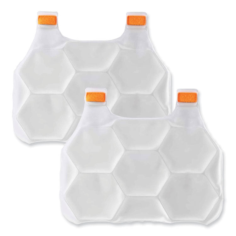 Chill-Its 6220 Phase Change Cooling Vest Charge Packs, Small/Medium, 12 x 16.25, 2/Pack