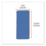 Chill-Its 6602 Evaporative PVA Cooling Towel, 29.5 x 13, One Size Fits Most, PVA, Blue, 50/Pack