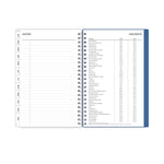 Planning Calendar BS Savoy Cool PP 5x8 RY26 Wkly/Mthly Safety Wirebound -