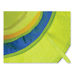 Chill-Its 8935CT Hi-Vis PVA Ranger Sun Hat, Small/Medium, Lime