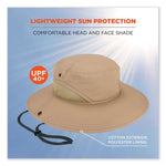Chill-Its 8936 Lightweight Mesh Paneling Ranger Hat, Small/Medium, Khaki