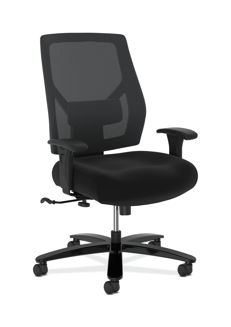 HON Crio Fabric Managers Big & Tall Chair, 450 lb. Capacity, Black (BSXVL585ES10T)