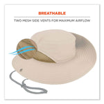 Chill-Its 8936 Lightweight Mesh Paneling Ranger Hat, Large/X-Large, Khaki