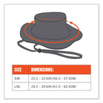 Chill-Its 8936 Lightweight Mesh Paneling Ranger Hat, Large/X-Large, Olive