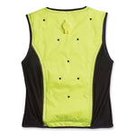 Chill-Its 6685 Premium Dry Evaporative Cooling Vest with Zipper, Nylon, X-Large, Lime