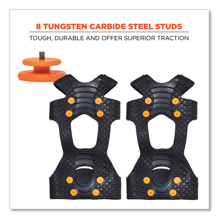 Trex 6300TC One-Piece Slip-on Tungsten Carbide Ice Cleats, 2X-Large, Black, Pair