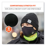 N-Ferno 6806 Cuffed Rib Knit Winter Hat, One Size Fits Most, Orange