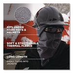 N-Ferno 6823 Hinged Balaclava Face Mask, Fleece, One Size Fits Most, Black