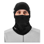 N-Ferno 6826 2-Piece Fleece Balaclava Face Mask, One Size Fits Most, Black