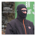 N-Ferno 6828 Modacrylic Blend FR Fleece Balaclava Face Mask, One Size Fits Most, Black
