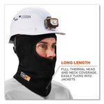 N-Ferno 6828 Modacrylic Blend FR Fleece Balaclava Face Mask, One Size Fits Most, Black