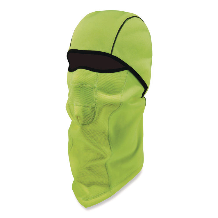 N-Ferno 6823 Hinged Balaclava Face Mask, Fleece, One Size Fits Most, Lime