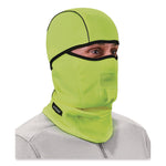 N-Ferno 6823 Hinged Balaclava Face Mask, Fleece, One Size Fits Most, Lime