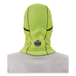 N-Ferno 6823 Hinged Balaclava Face Mask, Fleece, One Size Fits Most, Lime