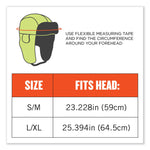N-Ferno 6802 Classic Trapper Hat, Small/Medium, Lime