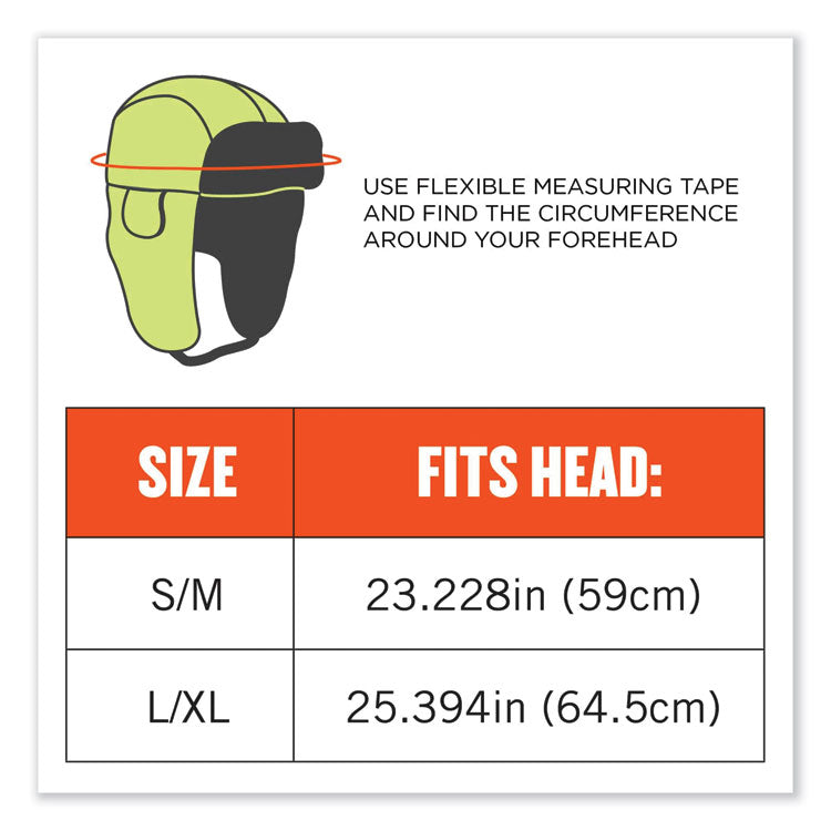 N-Ferno 6802 Classic Trapper Hat, Large/X-Large, Lime