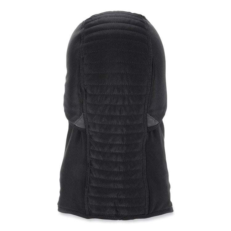 N-Ferno 6955 Insulated 3-Layer Balaclava Face Mask, Polartec FR Power Grid Fleece/Polyester/Spandex, One Size, Black
