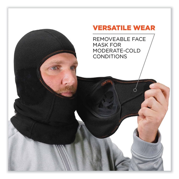 N-Ferno 6970 Extreme Hot Rox Balaclava Face Mask, Polyester/Spandex, One Size Fits Most, Black