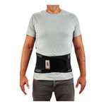 ProFlex 1051 Mesh Back Support, Small, 25" to 30" Waist, Black