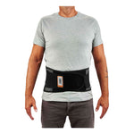 ProFlex 1051 Mesh Back Support, Medium, 30" to 34" Waist, Black
