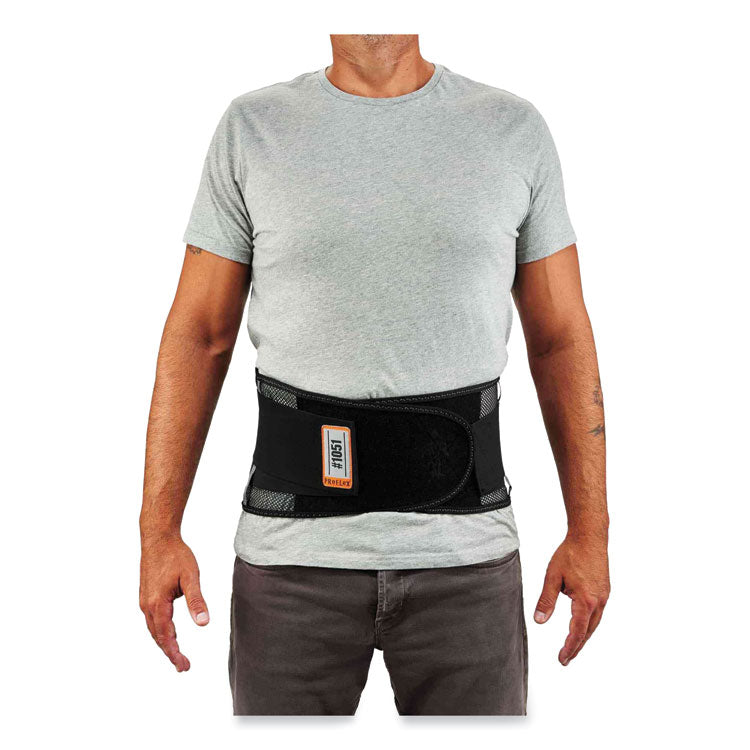 ProFlex 1051 Mesh Back Support, 2X-Large, 42" to 46" Waist, Black