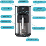 Aqua Optima Aurora 10-Cup Automatic Drip Coffee Maker (ACE002)
