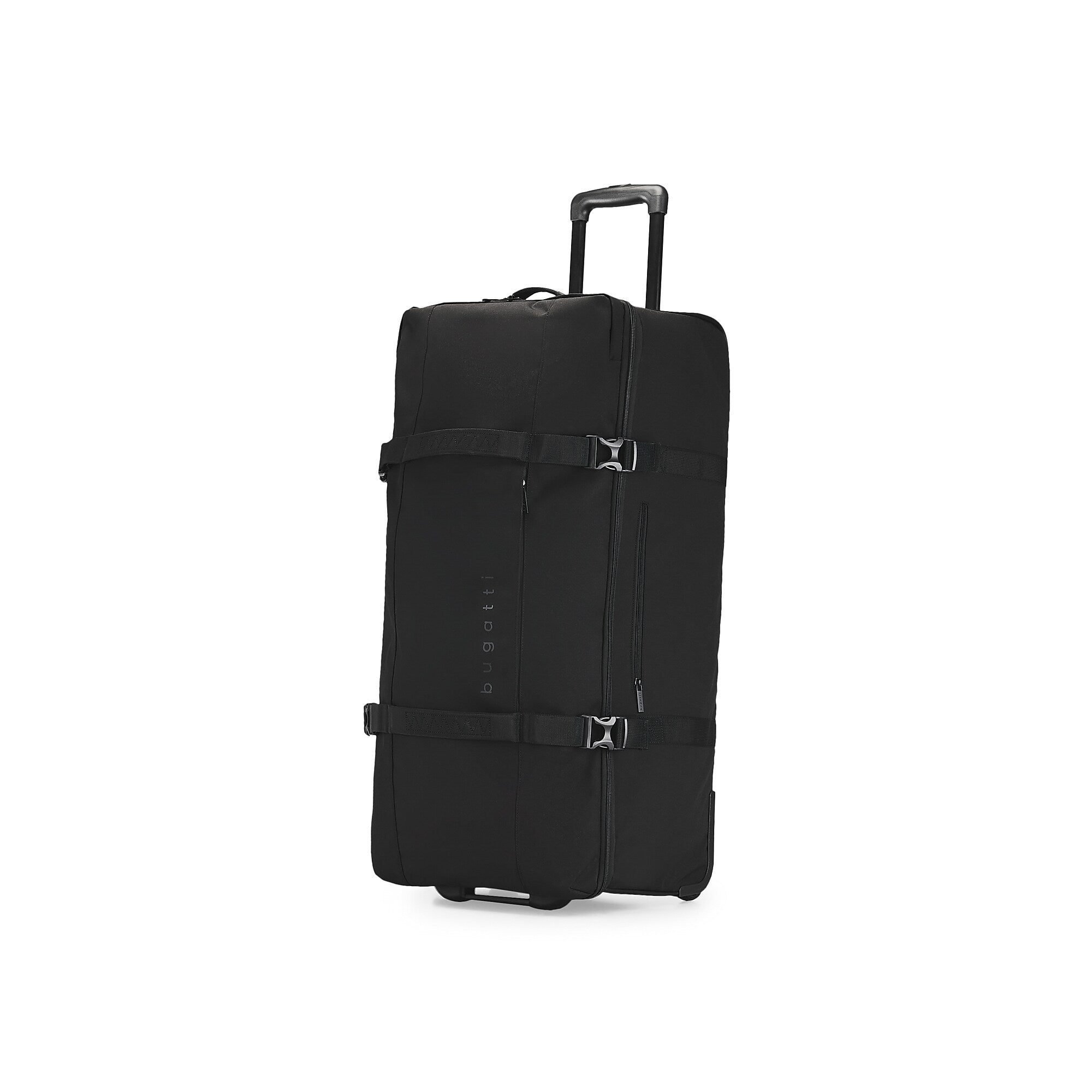 Bugatti Denver 32" Polyester Telescoping Travel Duffel with Wheels, Black (DUFW9532BU-BLA)