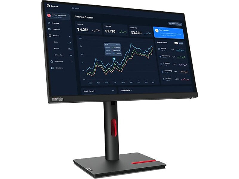 Lenovo ThinkVision T22i-30 21.5" WLED Monitor, Black (63B0MAT6US)
