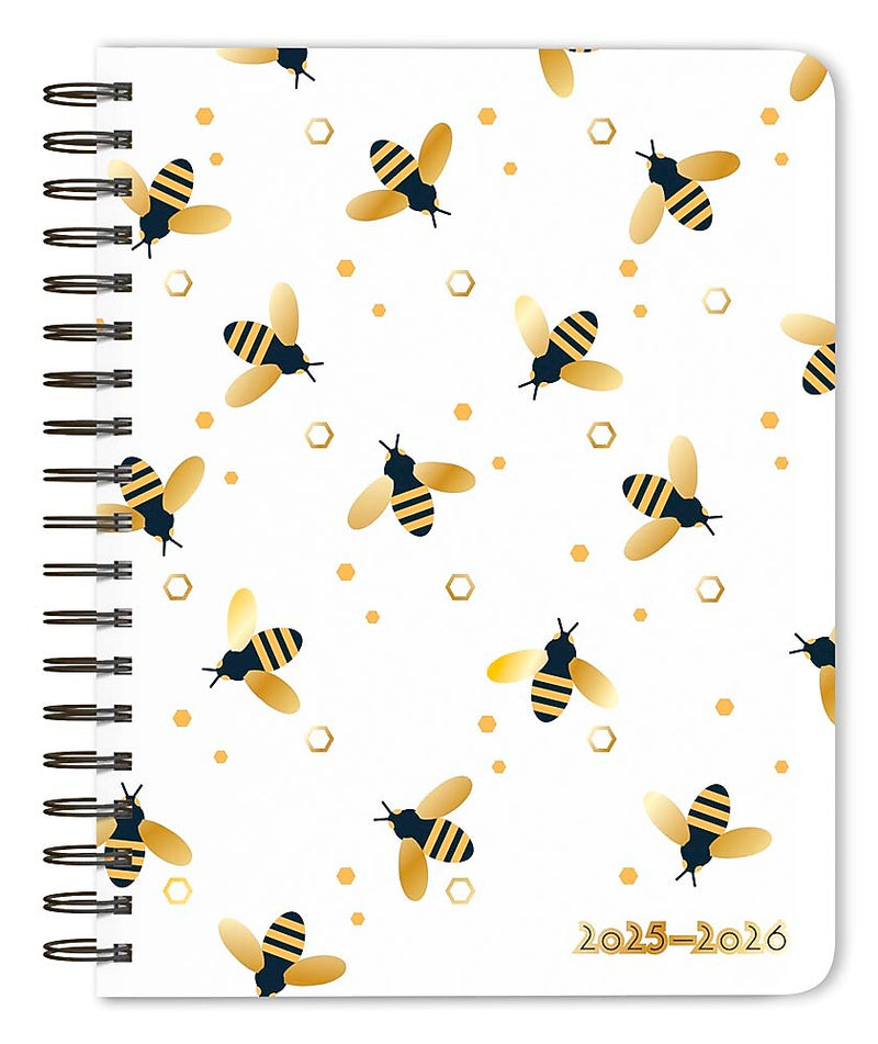 2025-2026 Plato Busy Bees 6" x 7.75" Academic Year Weekly Planner, Multicolored (9798330700097)