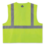 GloWear 8220HL Class 2 Standard Mesh Hook and Loop Vest, Polyester, Large/X-Large, Lime