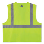 GloWear 8220HL Class 2 Standard Mesh Hook and Loop Vest, Polyester, 2X-Large/3X-Large, Lime