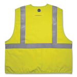 GloWear 8261FRHL Class 2 Dual Compliant FR Hook and Loop Safety Vest, Large/X-Large, Lime