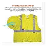 GloWear 8261FRHL Class 2 Dual Compliant FR Hook and Loop Safety Vest, 4X-Large/5X-Large, Lime