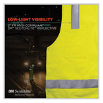 GloWear 8262FRZ Class 2 FR Surveyor Zip Vest, Tencel/Modacrylic/Para-aramid/Kevlar, 2X-Large/3X-Large, Lime