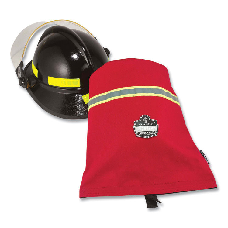 Arsenal 5082 SCBA Mask Bag with Hook-and-Loop Closure, 8.5 x 8.5 x 14, Red