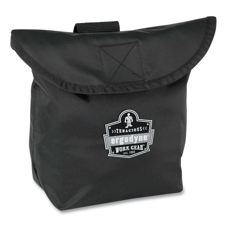 Arsenal 5181 Large Full Mask Respirator Pack with Hook-and-Loop Closure, 11 x 4 x 12.5, Black