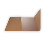 Duramat Moderate Use Chair Mat For Low Pile Carpet, 36 X 48, Rectangular, Clear